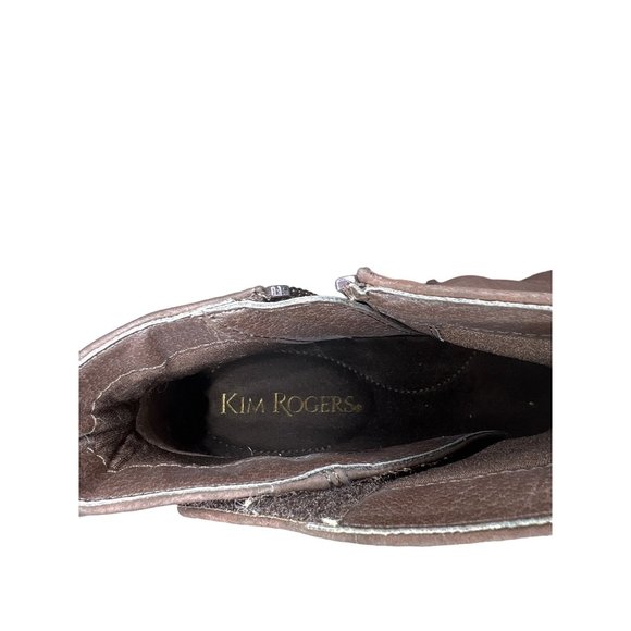 Kim Rodgers Brown Size 9M Booties - Picture 13 of 14